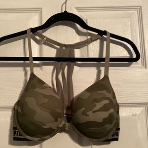 VS PINK Victoria’s Secret Wear Everywhere Push-up Front Closure 34D